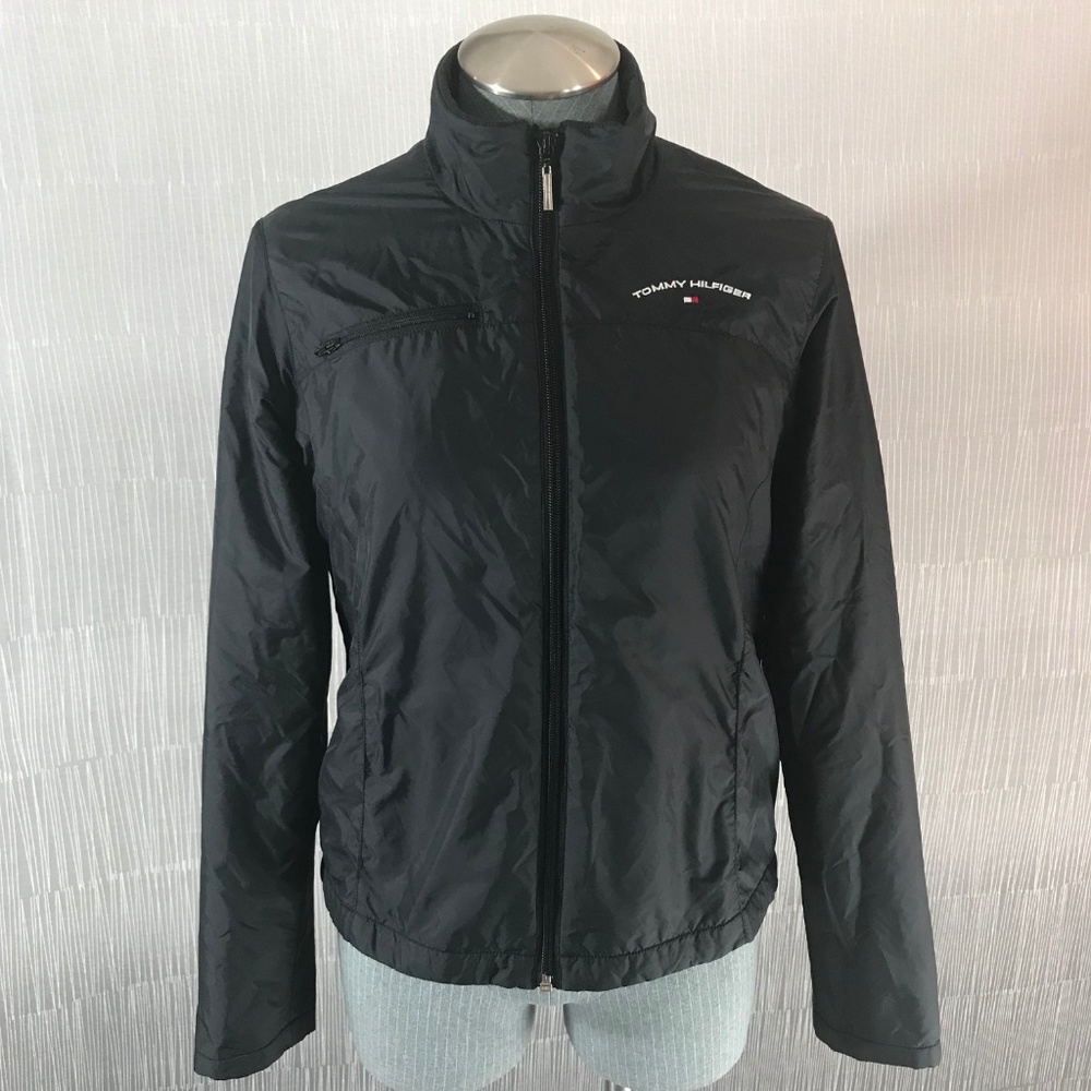 Tommy Hilfiger Womens Nylon Fleece Lined Jacket